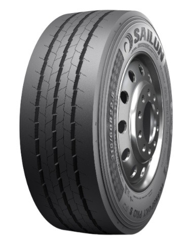 315/80R22.5 158/150L SAILUN TRANSPORT PRO S XL STEER 18PR ECOPOINT 3 TECHNOLOGY