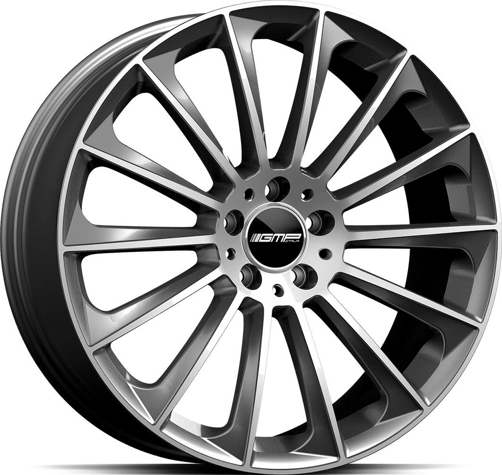 GMP STELLAR ANTHRACITE DIAM 7.5x17 5/112 ET45 CB66.6