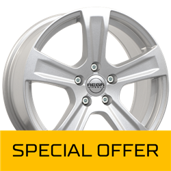 MEGA WHEELS LEO SILVER 5.5x14 4/100 ET35 CB57.1