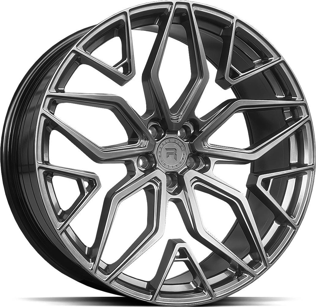 R-SERIES R17 HYPER SILV BLACK 10.5x21 5/112 ET40 CB66.6