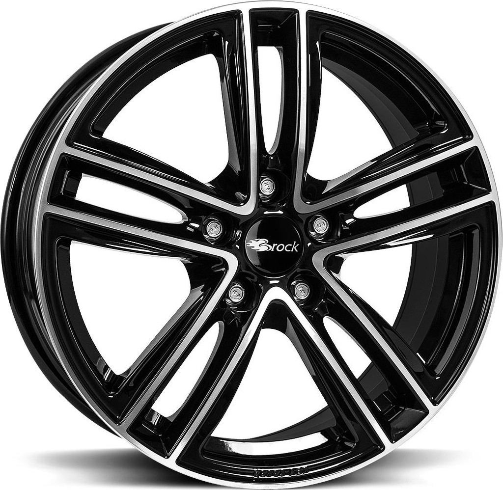 BROCK RC27 BLACK FULL POL 7.5x17 5/112 ET45 CB66.6