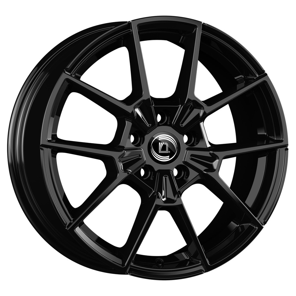 DIEWE NEVE GLOSSY BLACK 7.5x18 5/108 ET50 CB63.4