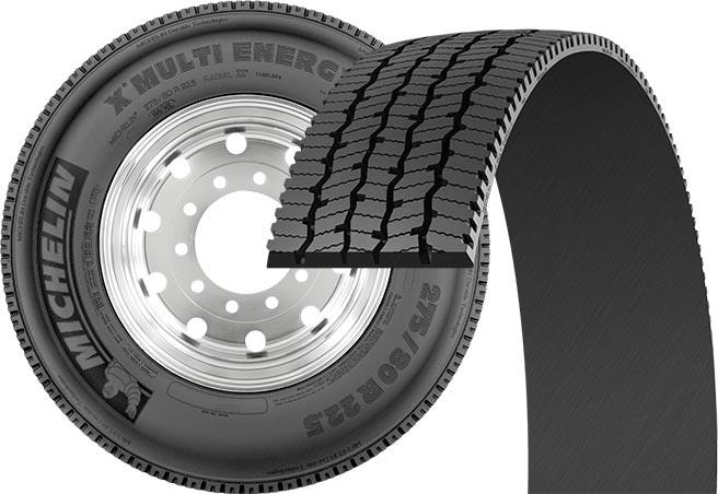 315/80R22.5 156/150L MICHELIN X MULTI ENERGY D XL DRIVE 20PR