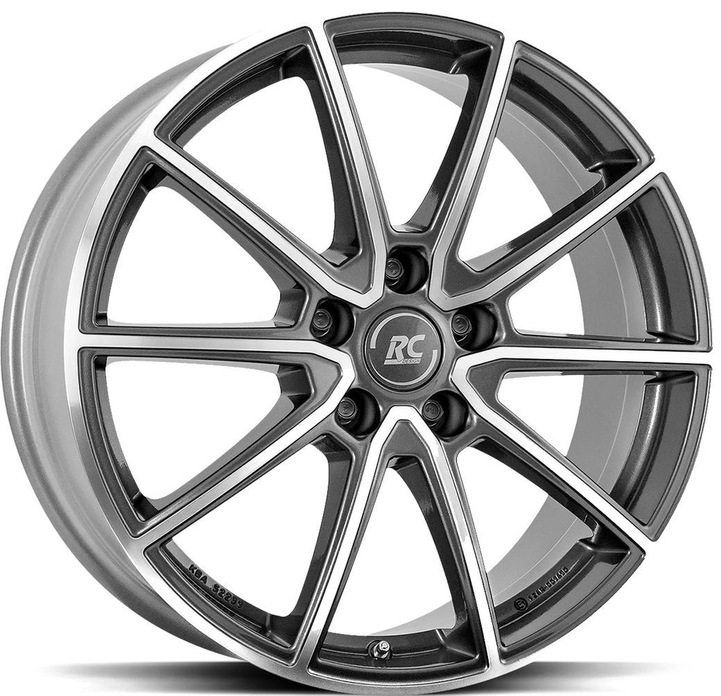 BROCK RC32 TITANIUM FULL POL 7x17 5/114.3 ET40 CB66.1