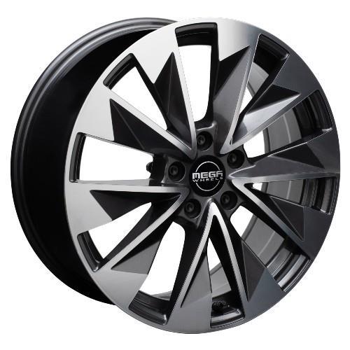 STATUSFÄLGAR ZENITH ANTHRACITE GREY FRONT POLISHED 9x21 5/112 ET42 CB57.1