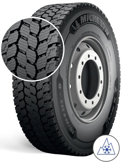 315/70R22.5 154/150L MICHELIN X MULTI GRIP D XL DRIVE