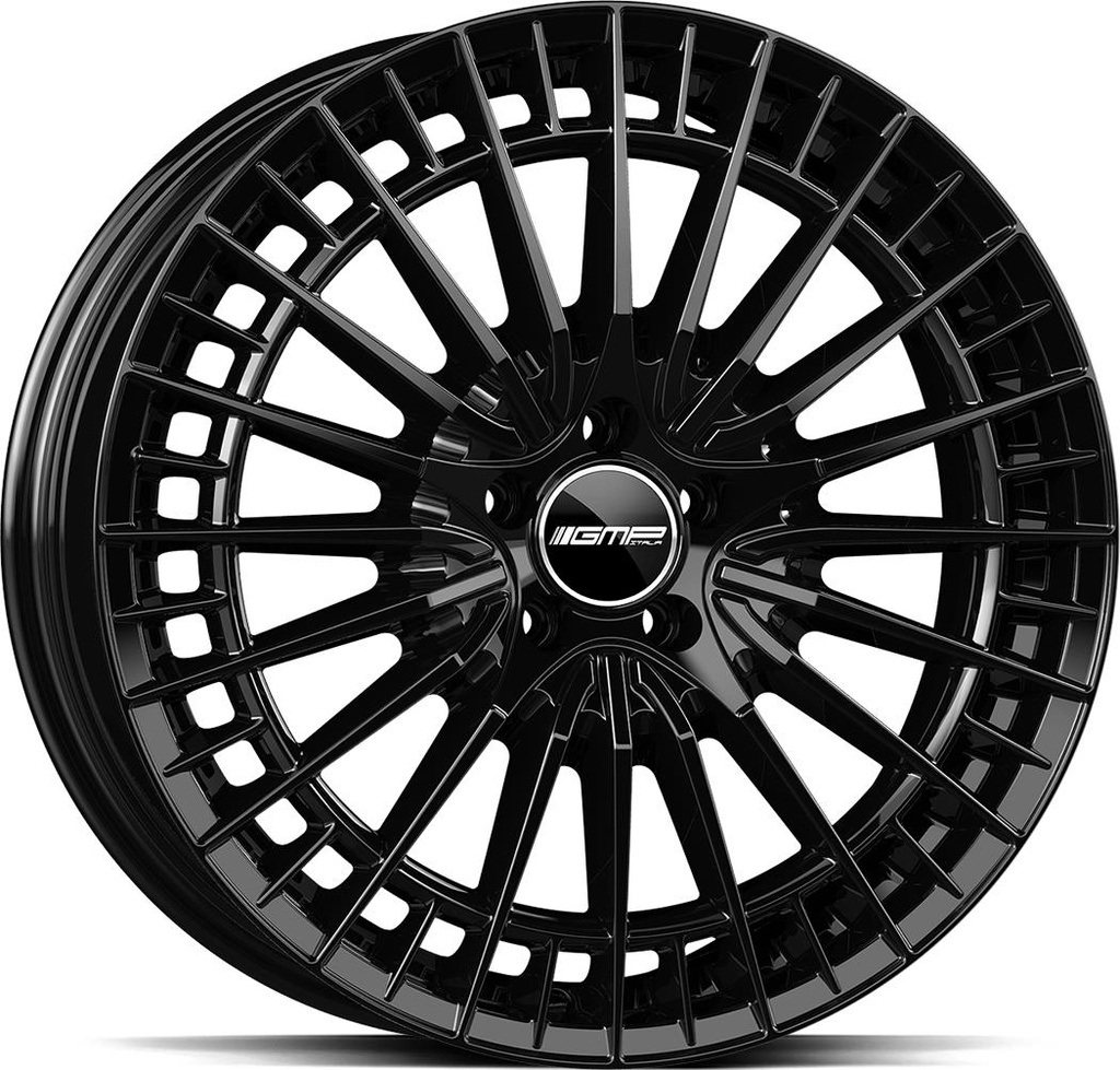 GMP QSTAR GLOSS BLACK 10x21 5/112 ET22 CB66.6