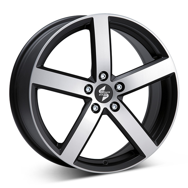 ETA BETA EROS M.BLK/POL 6.5x16 5/112 ET33 CB57.1