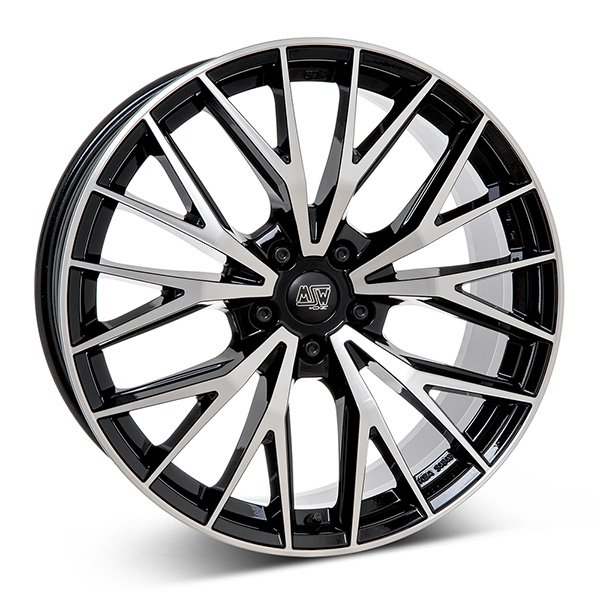 MSW 44 G.BLK/POL 10.5x20 5/130 ET55 CB71.5