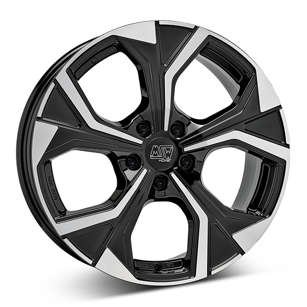 MSW 43 G.BLK/POL 8x19 5/112 ET26 CB73.1