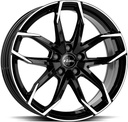 RIAL LUCCA DIAM BLACK POL 8x19 5/108 ET45 CB70.1