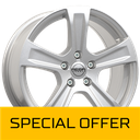 MEGA WHEELS LEO SILVER 6x15 4/114.3 ET40 CB67.1