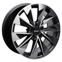 MEGA WHEELS ZENITH ANTHRACITE GREY FRONT POLISHED 9x21 5/112 ET42 CB57.1