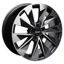STATUSFÄLGAR ZENITH ANTHRACITE GREY FRONT POLISHED 9x21 5/112 ET42 CB57.1