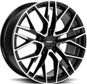 CARMANI LUDWIG BLACK POL 7.5x17 5/108 ET45 CB63.4