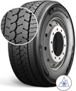 295/80R22.5 154/150L MICHELIN X MULTI GRIP Z XL STEER