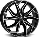 ALUTEC ADX.02 DIAM BLACK POL 7x17 5/112 ET40 CB57.1