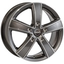STATUSFÄLGAR HERCULES 5 ANTHRACITE GREY FRONT POLISHED 6.5x16 5/130 ET61 CB78.1