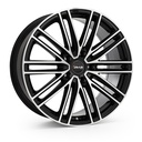 AVUS AC-M08 BLACK POLISHED 11.5x22 5/130 ET61 CB71.6