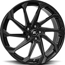 BROCK RC36 SHINY BLACK 8x19 5/114.3 ET43 CB65.1
