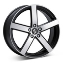 ETA BETA EROS M.BLK/POL 7x16 5/112 ET42 CB57.1