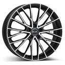 MAK SPECIALE BLK/POL 11.5x22 5/112 ET43 CB66.6